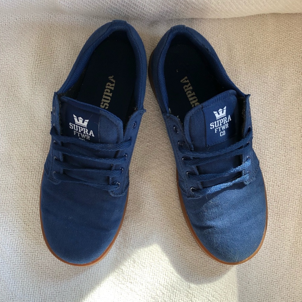 Supra skate sneakers- blue